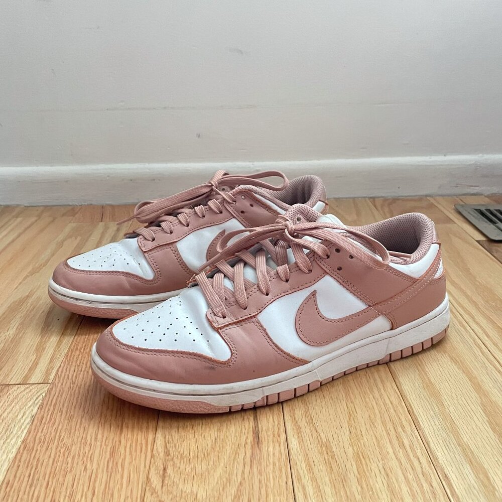 Rose Whisper Nike Dunks